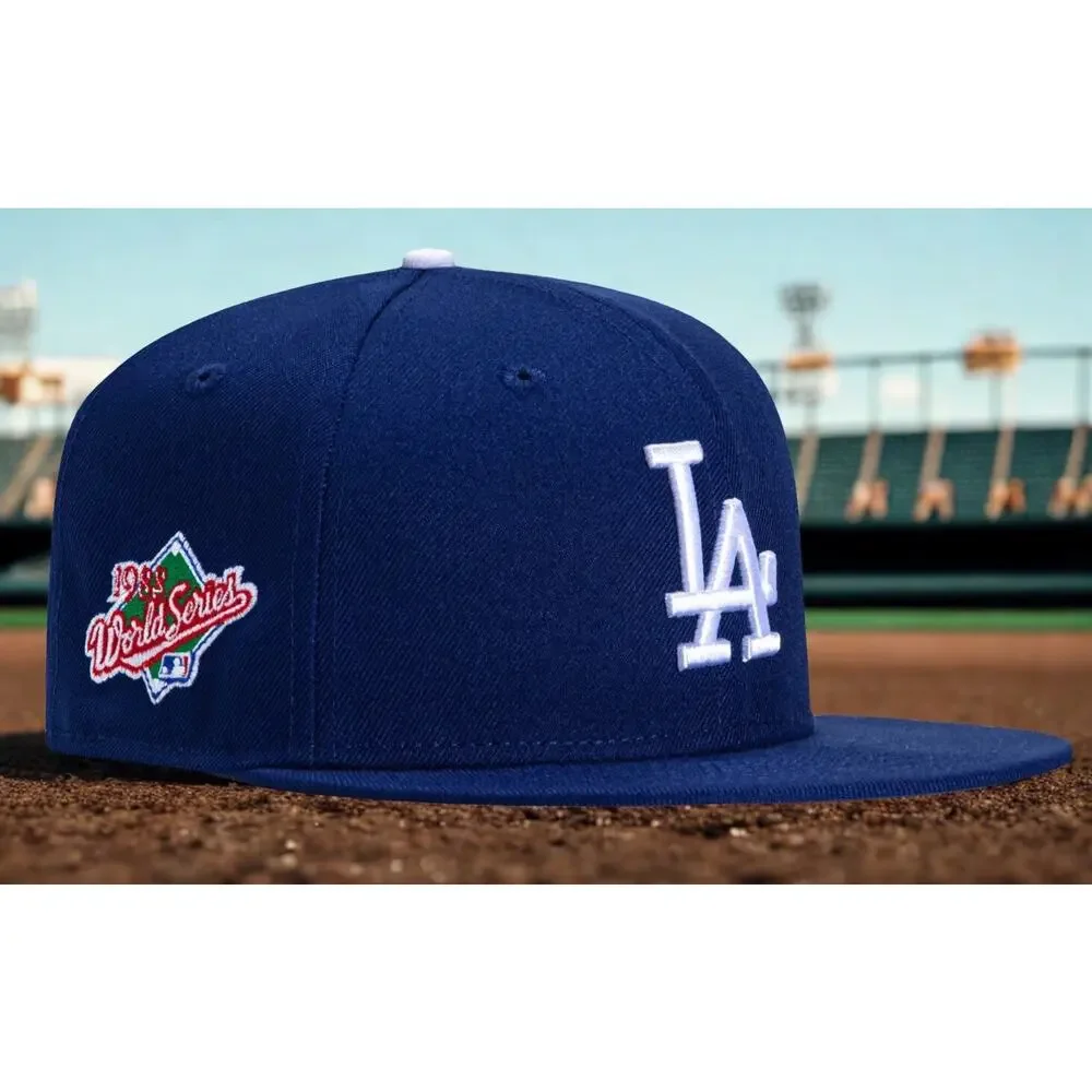 Los Angeles Dodgers 1988 World Series Patch UV Hat Club Exclusive 7 3/4 New Era